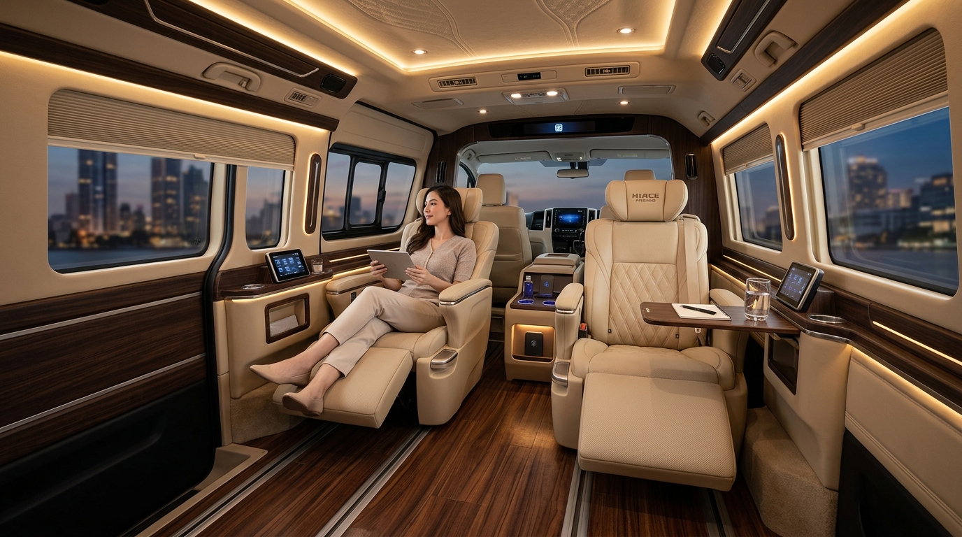 Perbedaan Toyota Hiace Premio vs Commuter: Mana yang Cocok untuk Trip Anda?