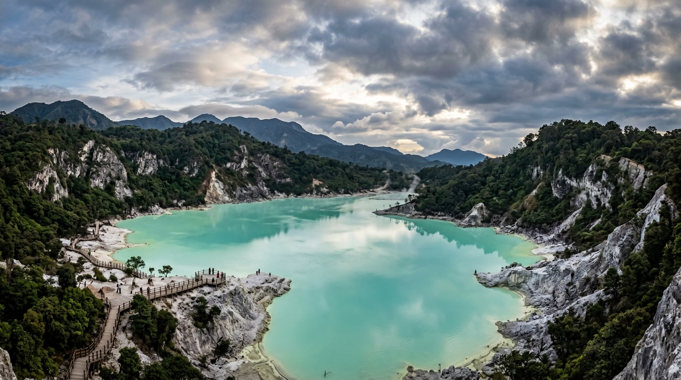 Rute Wisata Ciwidey 1 Hari: Kawah Putih, Glamping, hingga Kebun Teh Rancabali